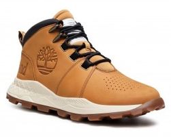TIMBERLAND BROOKLYN CITY MID LACE UP WHEAT NUBUCK, 46