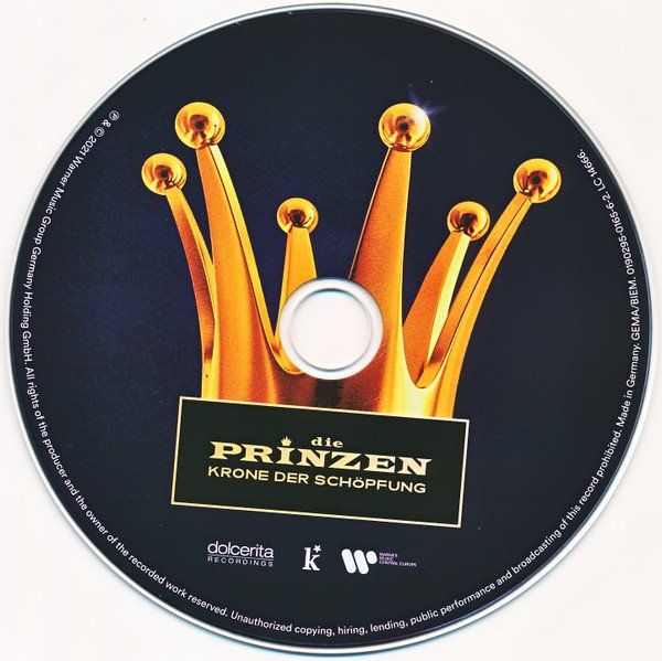 CD: Die Prinzen – Krone Der Schöpfung - a – Usato da Brittnau venduto da Zibu 2