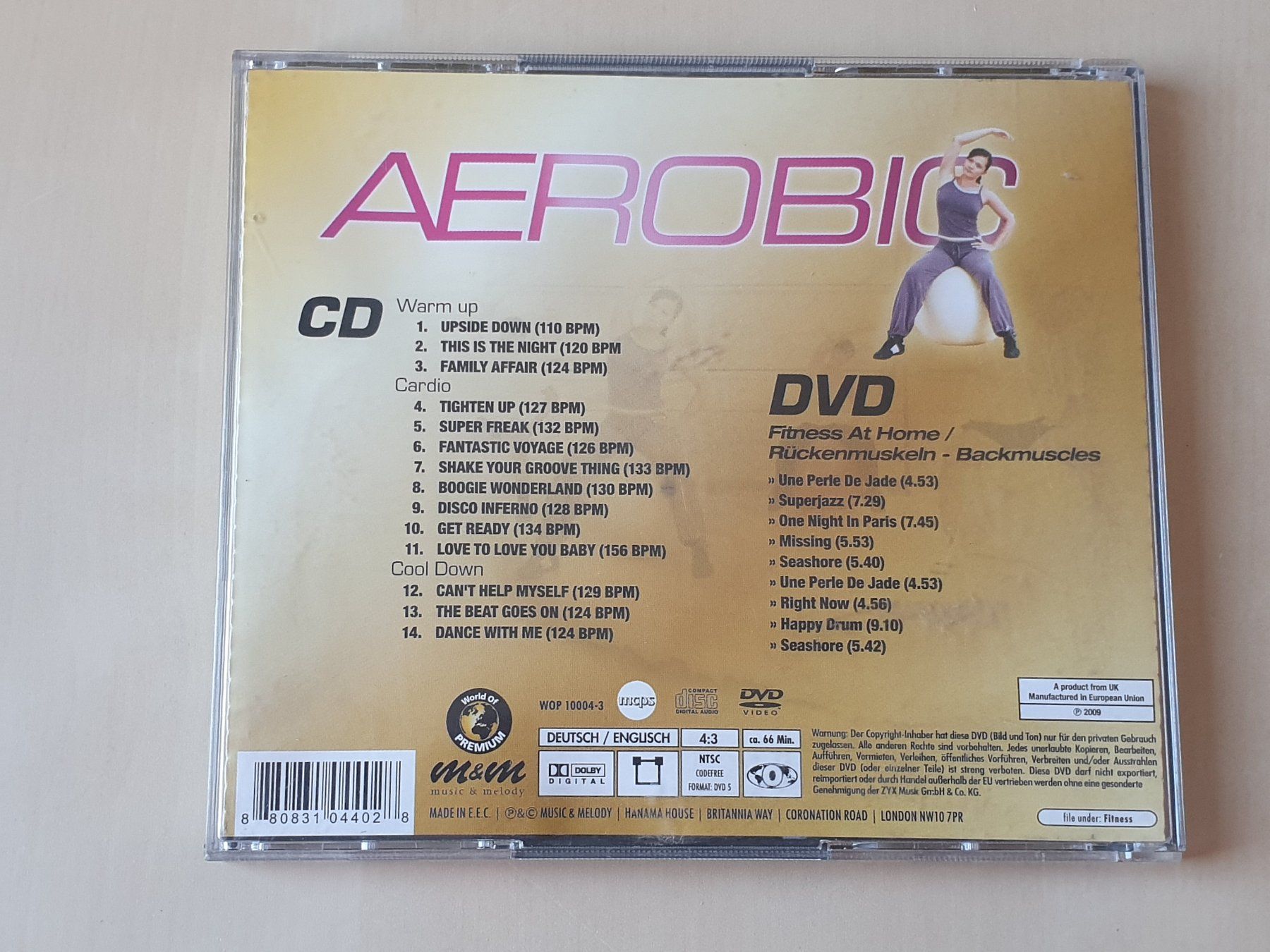 CDs: Aerobic CD + DVD – Gebraucht aus Stansstad von collectorsshop 1