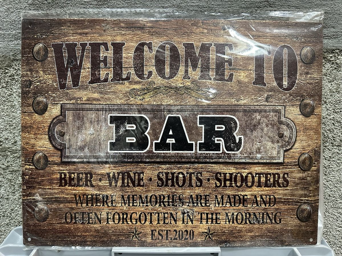 Insegne: Welcome bar – Nuovo (secondo la descrizione) da Reinach AG venduto da rares75