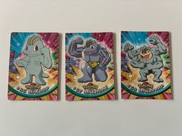 Pokémon TOPPS Series 1: Machop, Machoke, Machamp 🪨