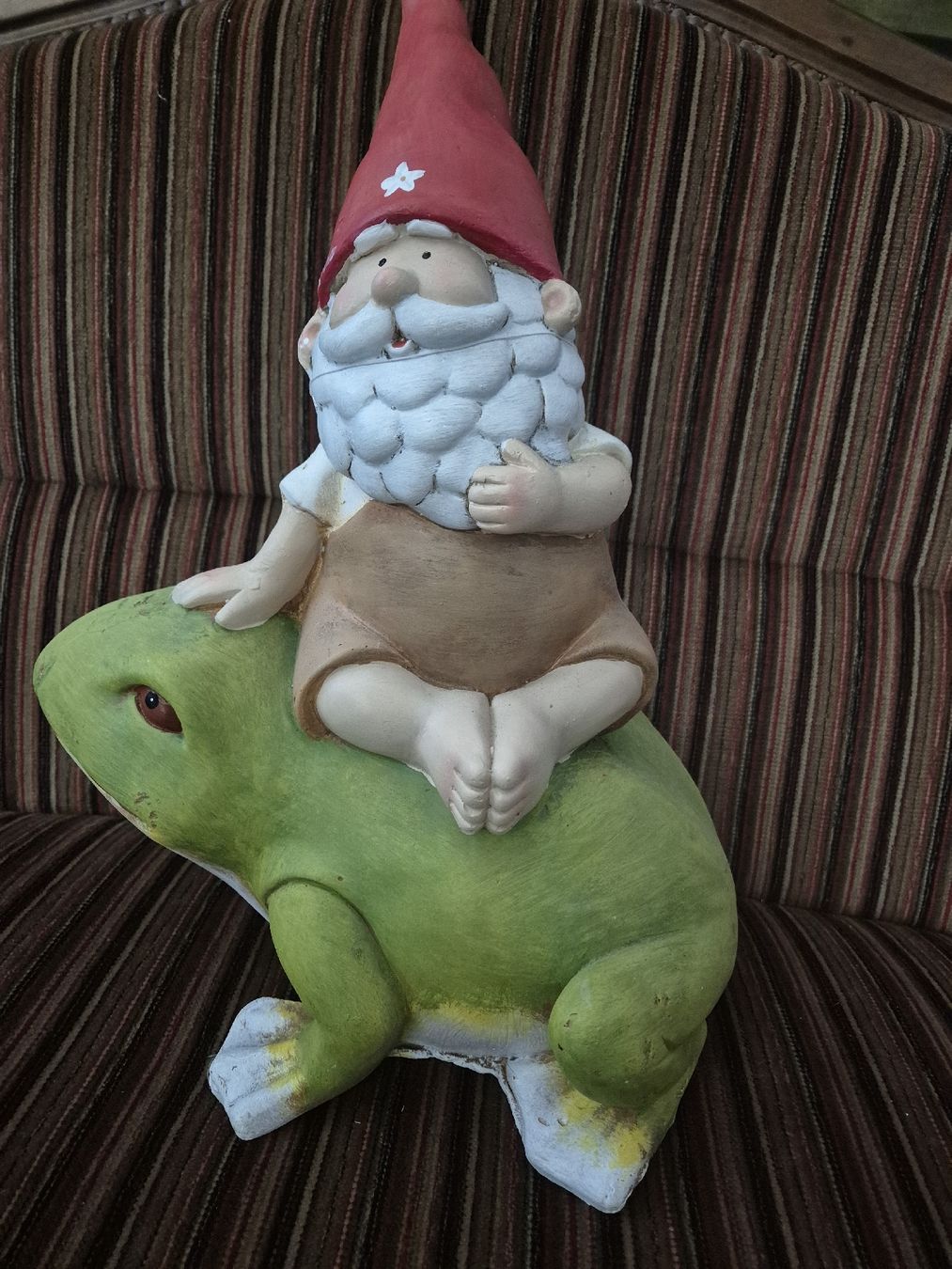 Statuette: Gartenzwerg Keramik ca.40cm. – Nuovo e nell'imballaggio originale da Wettingen venduto da mus_gsb5 1
