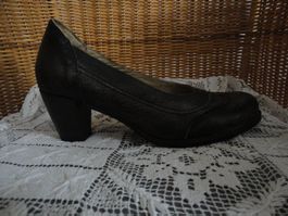 Pumps Dkode Gr. 38 braun-schwarz VERSAND