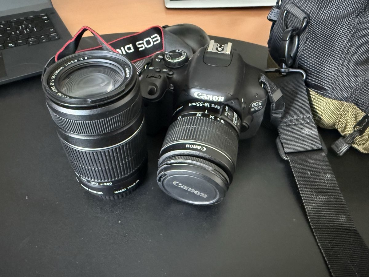 Canon Appareil photo: Canon EOS 600D mit zwei Objektiven – D'occasion à Sirnach par Goforit2001