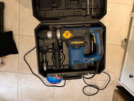 Workzone Bohrhammer 1500W inkl. ZubehÖr-Set, Top Zust...