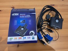 ATEN CS22U 2 Port USB KVM Switch