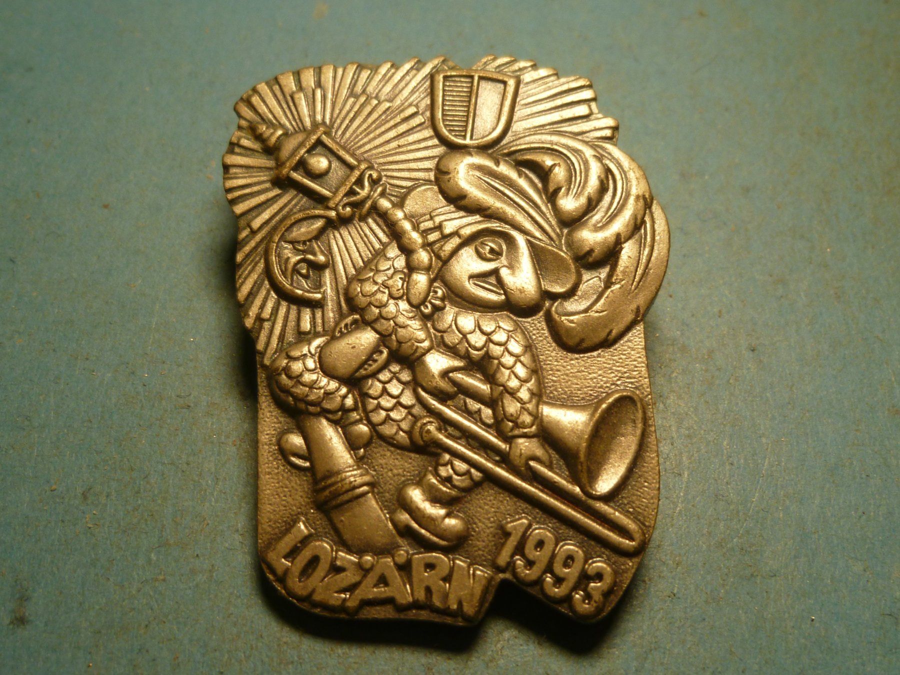 Plaketten & Abzeichen: LUZERN 1993 SILBER – Gebraucht aus Ried (Muotathal) von Mandarin02