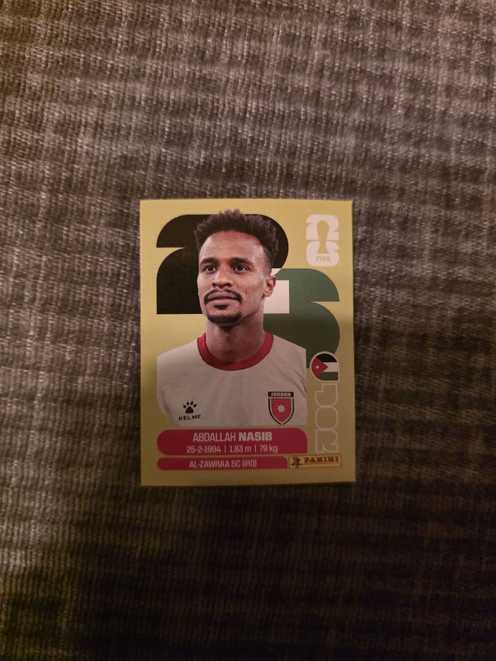 Panini Carte collezionabili: Panini WM 2026 JOR 6 Nasib – Nuovo (secondo la descrizione) da Romanshorn venduto da leeh78