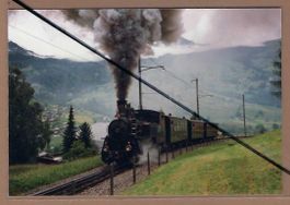 Grindelwald. Ballenberg Dampfbahn, 1992. Foto!