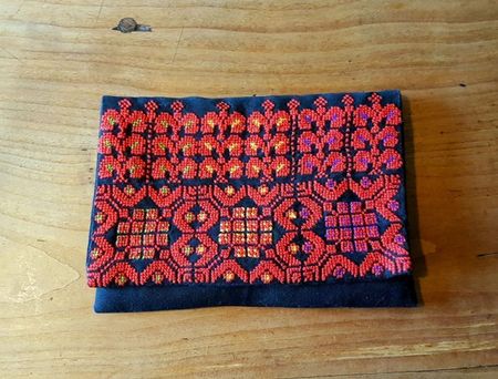 Pochette orientale (Liban) brodée main