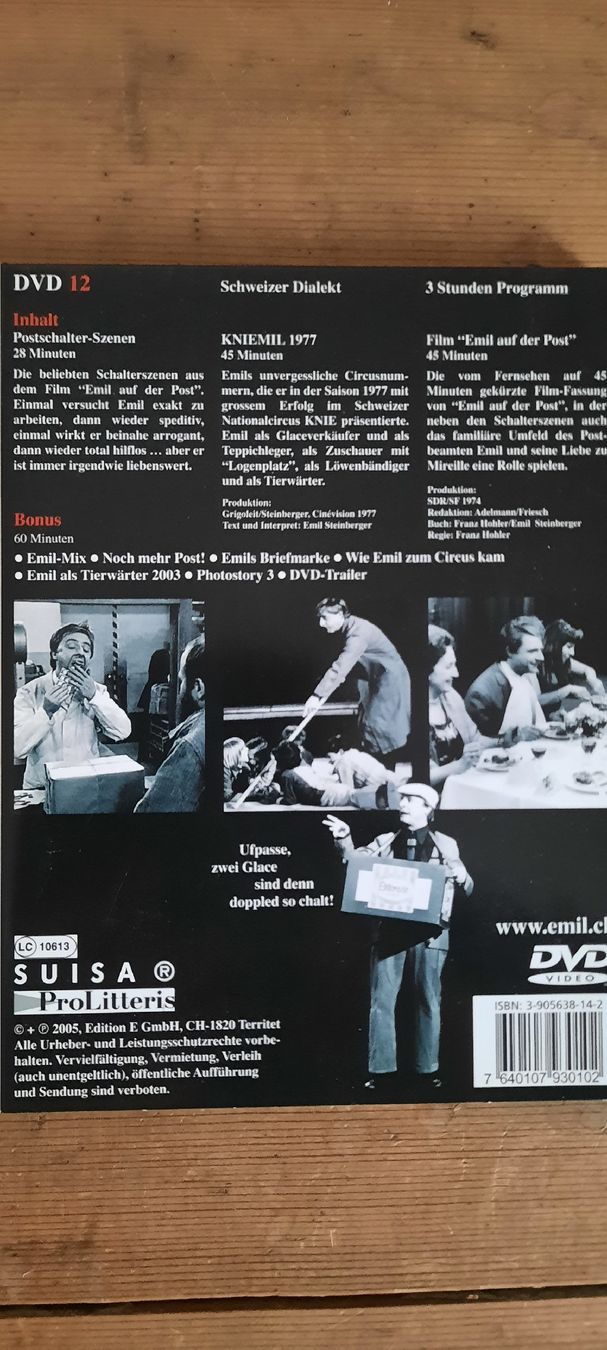 Tutti i DVDs: Vo der Poscht zum Cirkus – Usato da Konolfingen venduto da the_5fqm 1