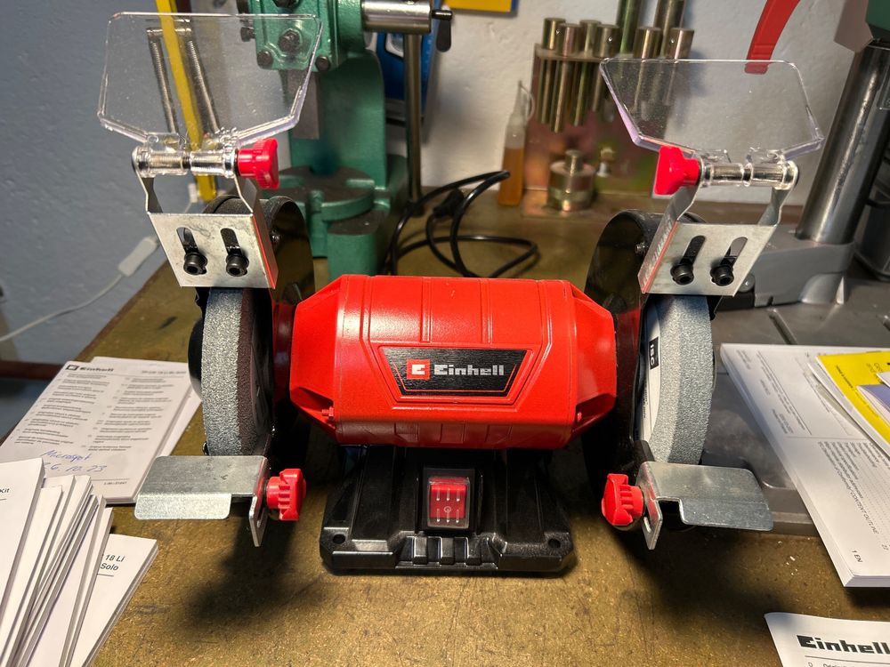 Doppelschleifer Schleifstein Schleifmaschine Einhell TC-BG | Kaufen auf ...