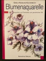 Aquarell Malerei, Blumenaquarelle, Blumen malen