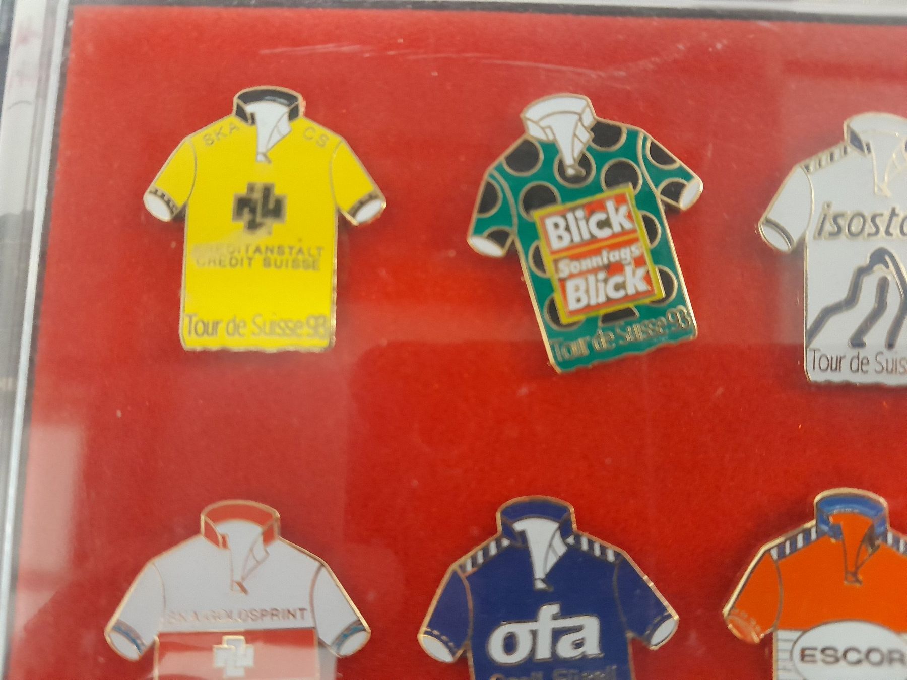 Swiss Placchette & Badge: Tour de Suisse Pin Set – Usato da Rüti ZH venduto da Alemanni 5