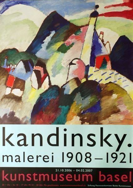 Poster & Bilder: Kandisnsky, Malerei 1908–1921 – Neu (gemäss Beschreibung) aus Bern von Vintage-Art-Poster