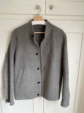 Massimo Dutti Wolljacke aus Extrafine Wool