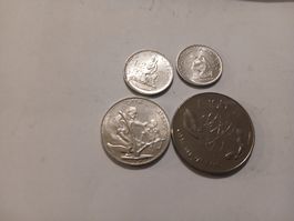 4 Pieces Vatican 1959 et 1983