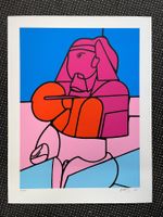 Serigrafie von Valerio Adami 1970      (ID B5653)