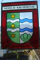 Wappenscheibe antik (Nesslau-Krummenau) Schulgemeinde