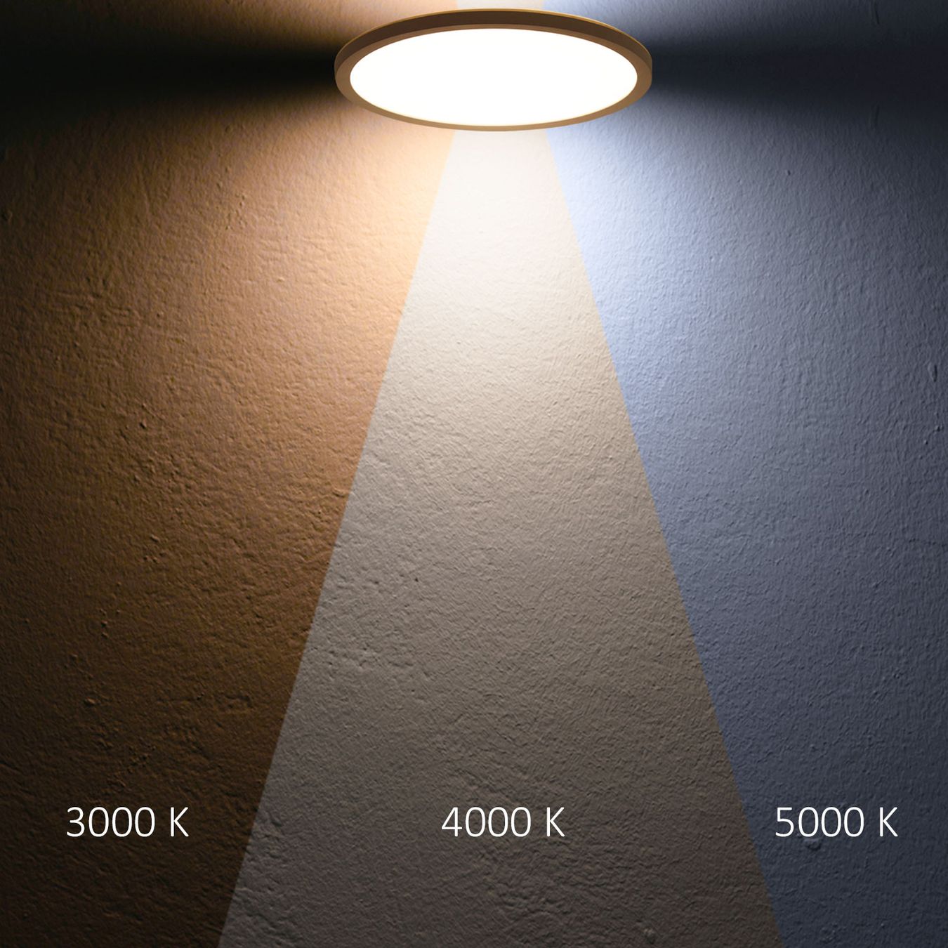 Lampadari & plafoniere: LED Deckenleuchte, CCT, IP44, 40 cm Ø – Nuovo (secondo la descrizione) da Kreuzlingen venduto da Smart-Light 1