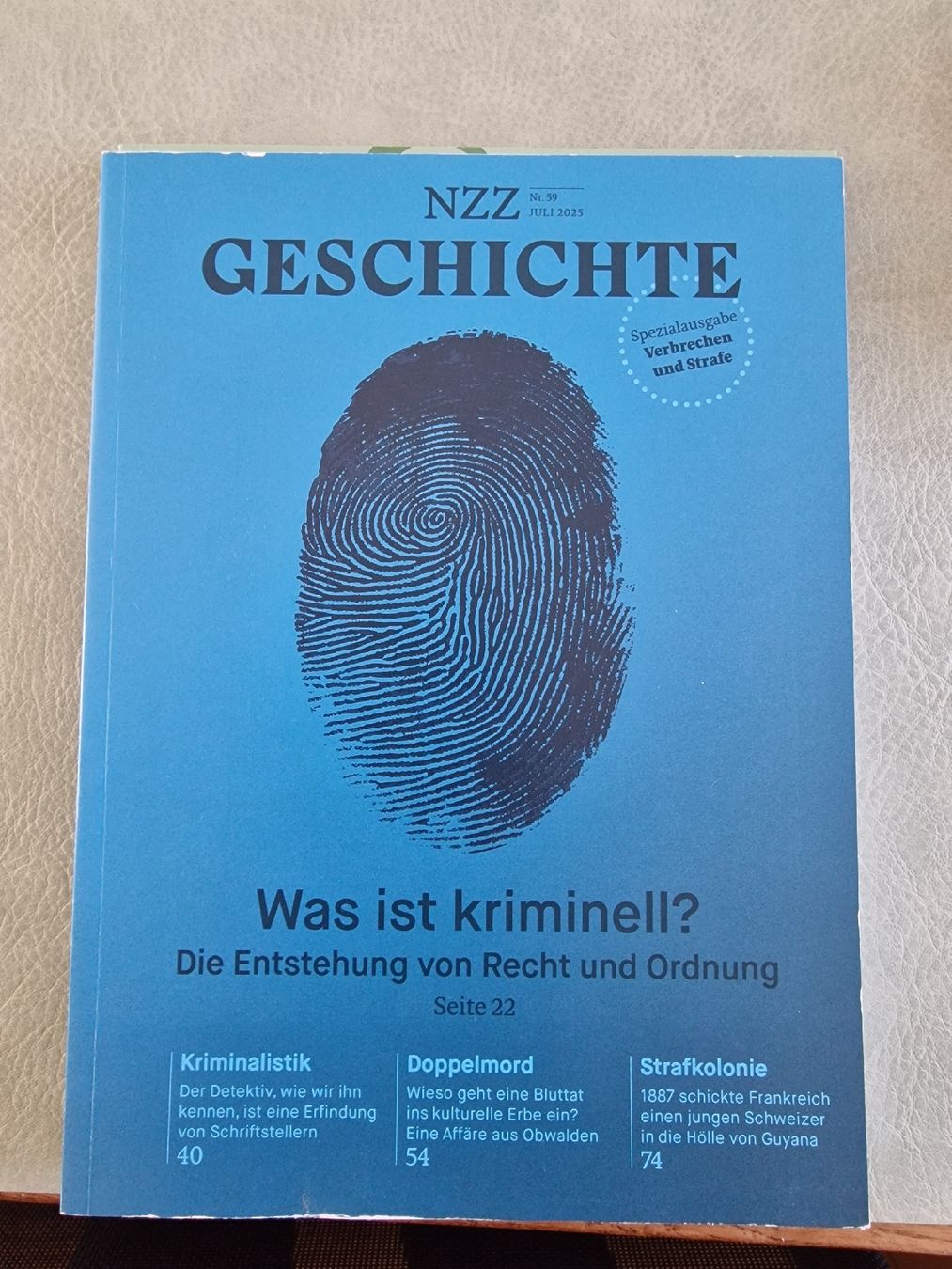 Riviste & Magazine: NZZ Geschichte Nr. 59 – Usato da Windisch venduto da Pingu23