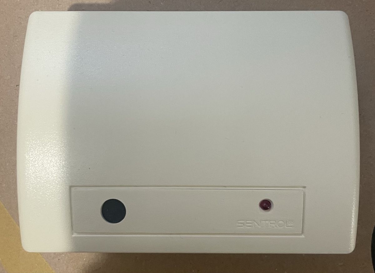 Alarmanlagen: Visonic MCT-501 Funk-Glasbruchmelder – Gebraucht aus Arcegno von Fmswitzerland