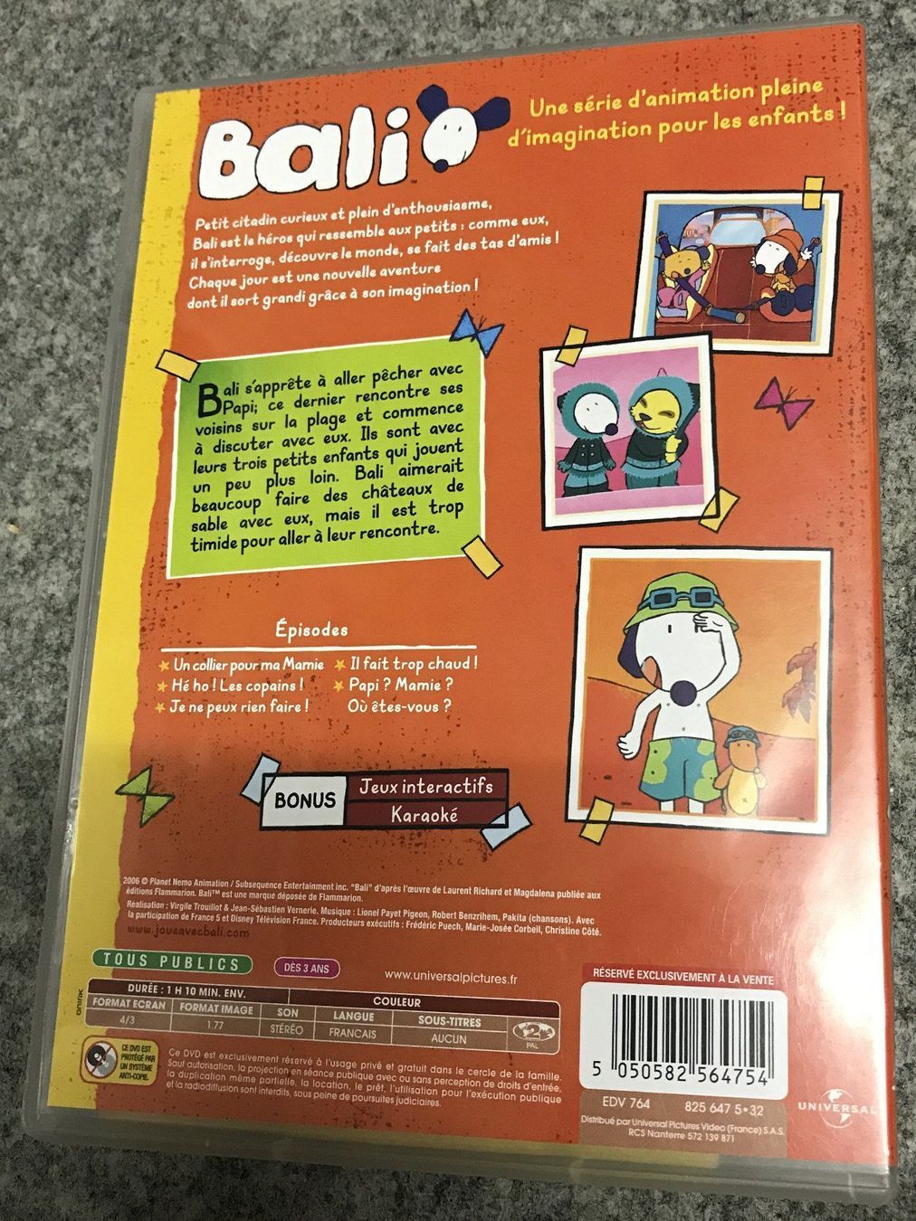 Tutti i DVDs: DVD- Bali- Vive les vacances! – Usato da Guntershausen venduto da Gloominati 1