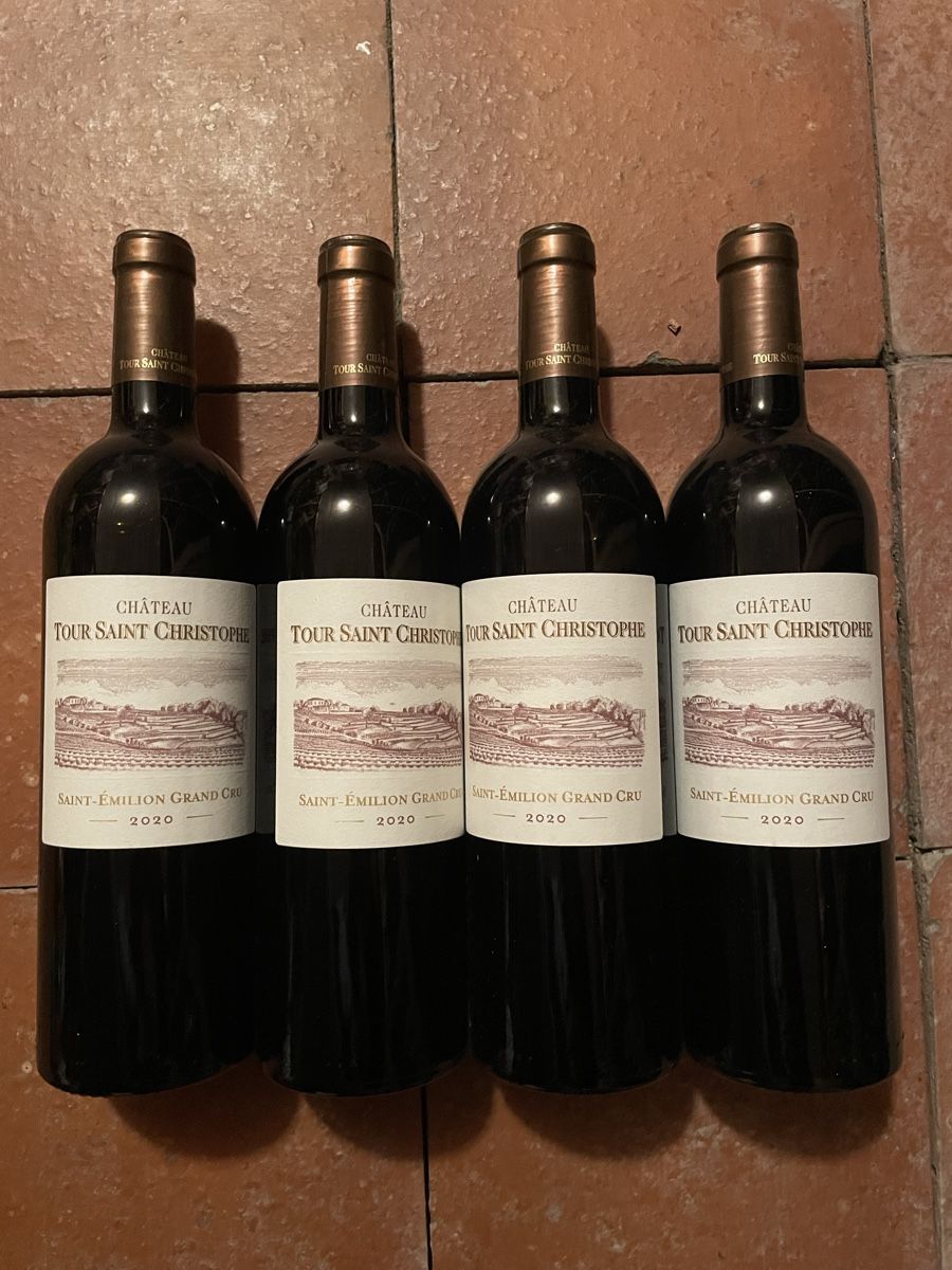 Vino: 4 Château Tour Saint Christophe 2020 – Nuovo (secondo la descrizione) da Zürich venduto da MEK51