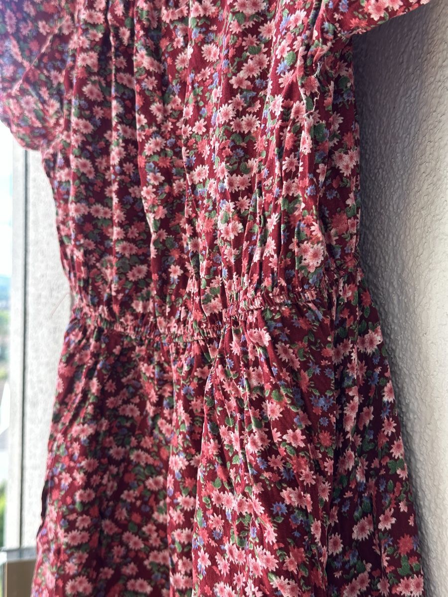 Vestiti: Blumenkleid rot - Grösse M – Usato da Lenzburg venduto da selabella 1