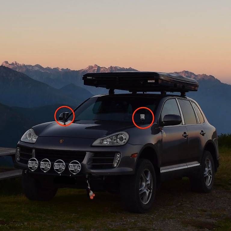 Lampen: Porsche Cayenne 955/957 - Staffe per Faretti – Gebraucht aus Vacallo von StonedUber