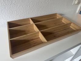 IKEA UPPDATERA Besteckeinsatz aus Bambus  32 × 50 cm