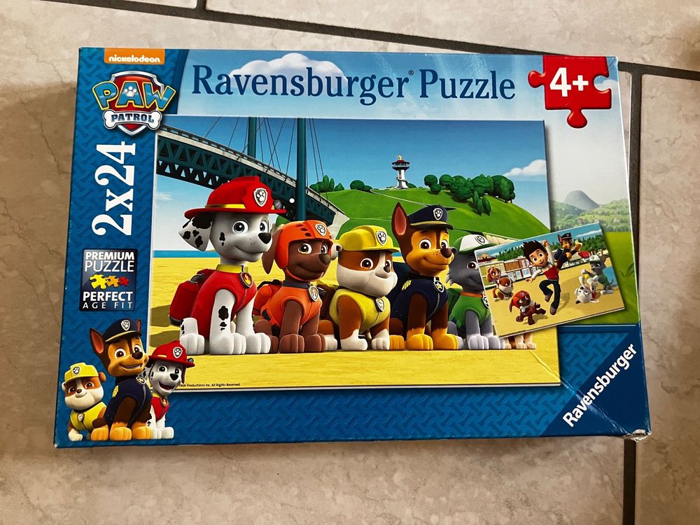 Ravensburger Puzzle Paw Patrol 2x24 Teile | Kaufen auf Ricardo
