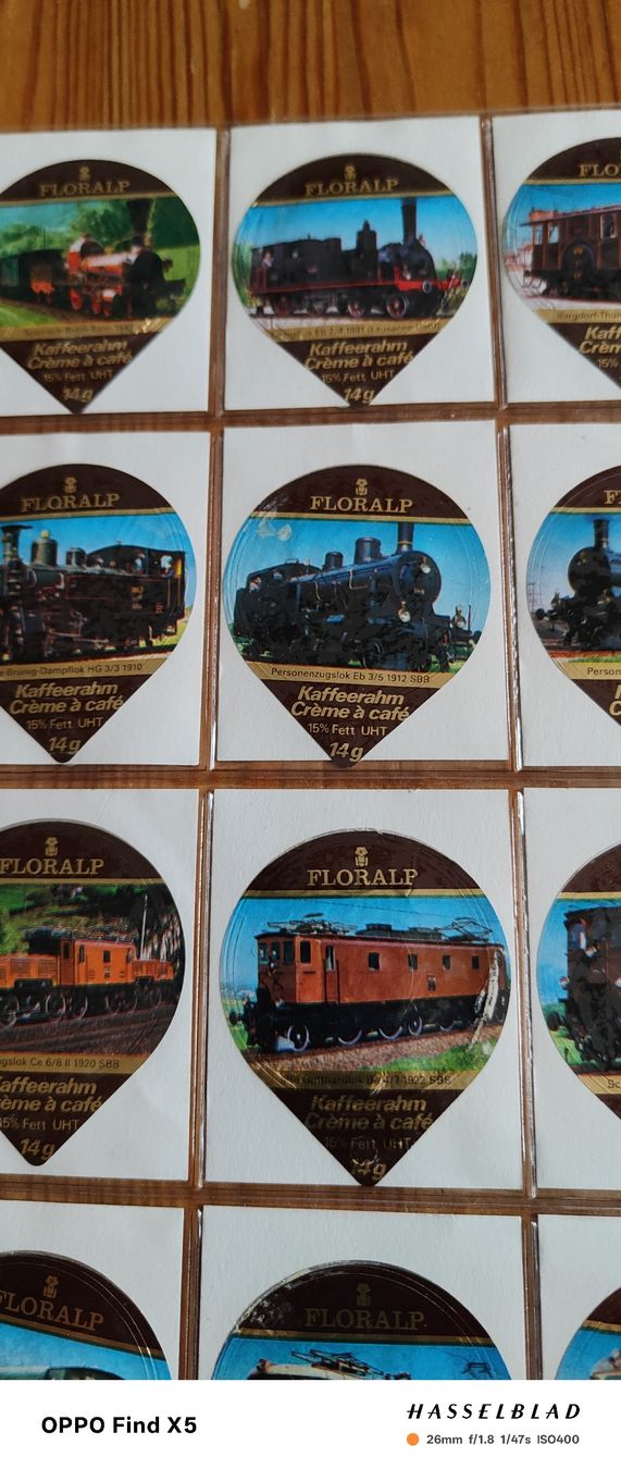 Floralp Kaffeerahmdeckel: Kaffeerahmdeckeli – Gebraucht aus Volken von katz5 5