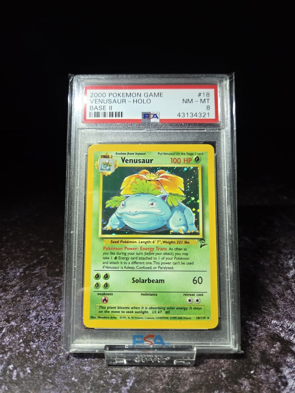 Pokémon Carte collezionabili: Charizard Blastoise Venusaur Holo Base 2 PSA 8 EN (2000) – Usato da Lauerz venduto da gp9_zt9k 5