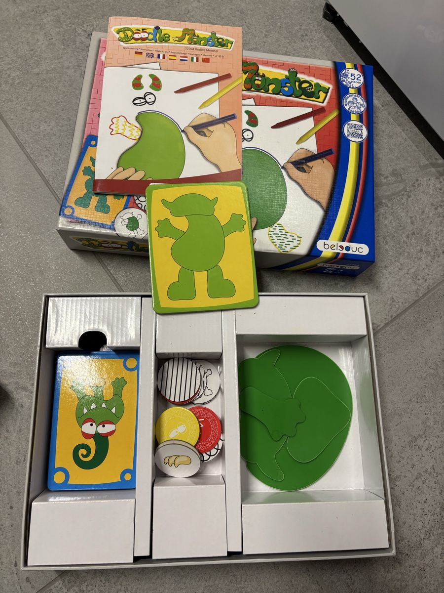 Giochi: Jeu de dessin enfant Belsduc Doodle Monster – Usato da Salvenach venduto da gwenwywar 2