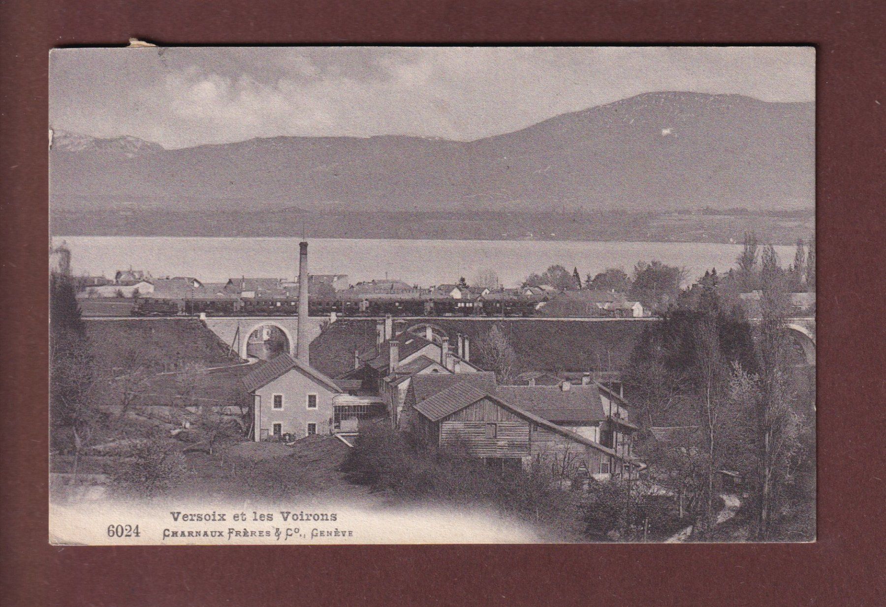 Cartes postales: VERSOIX et Les Voirons - Train - 1909 – D'occasion à Pully par nicecards
