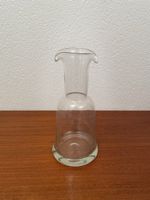 Antike Glas Karaffe 2 Ausgüsse mundgeblasen vintage Kanne
