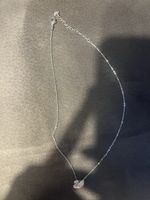 Halskette Swarovski Schwan silberfarben