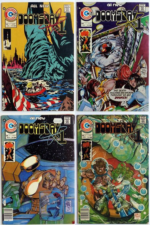 DOOMSDAY + 1 RUN 1-4 ART BY JOHN BYRNE BY CHARLTON 1975 (Gebraucht) in ...