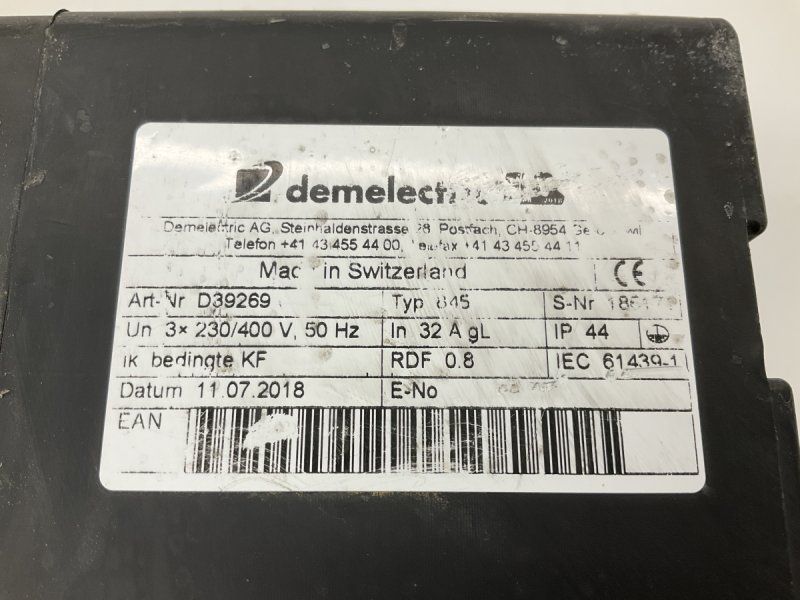 Elettrotecnica: Schlagfester Starkstromverteiler 32A CEE Stecker & Dosen – Usato da Wängi venduto da Thurgauer98 4