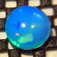 Welo Blue Opal 10.23Ct Natural Ethiopian Welo Opal Cabochon
