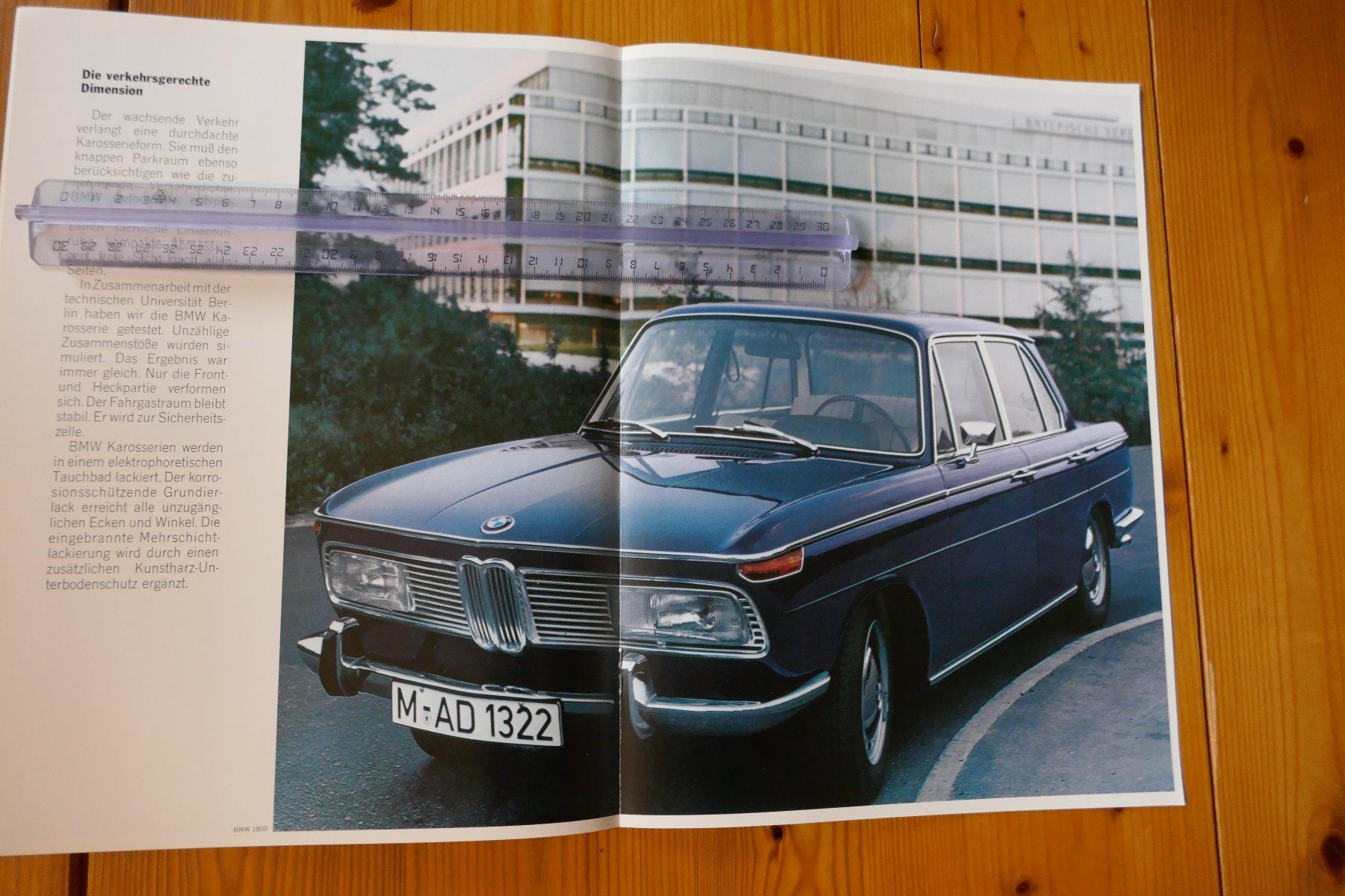 BMW Documenti: BMW 2000  Tilux,  Originalprospekt – Usato da Madiswil venduto da ML911 3