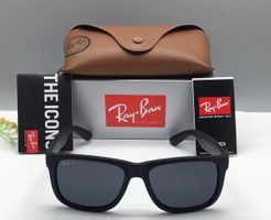 Herren Sonnenbrille RAY-BAN grau Justin Neu OVP