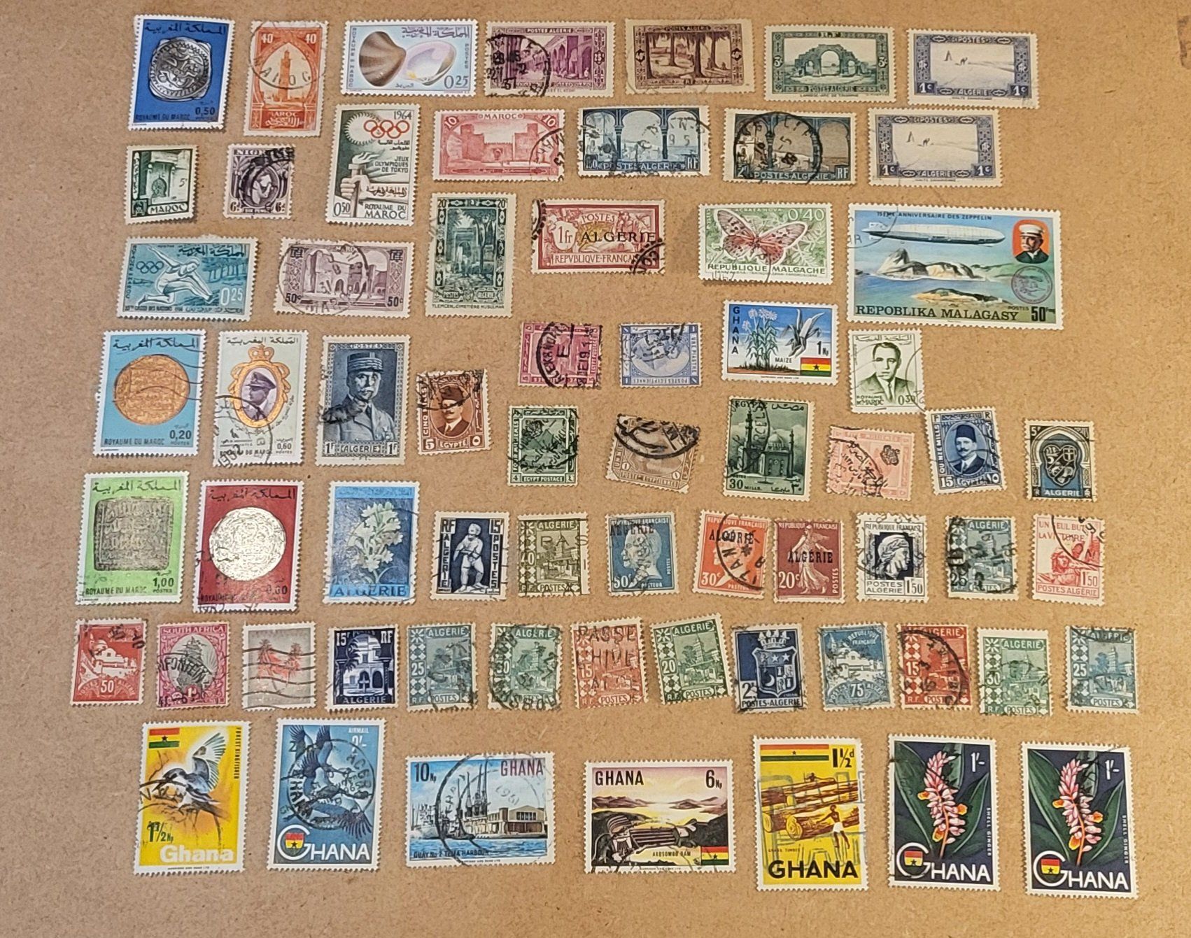 Tutti i francobolli: Lot Afrikanische Briefmarken – Usato da St Gallen venduto da Stampsalshobby 1