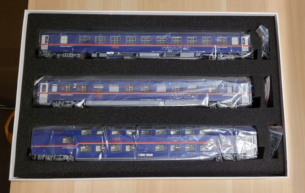 LS Models Models World 1810DC Nightjet 401, 6-teiliges Set (Neu und ...