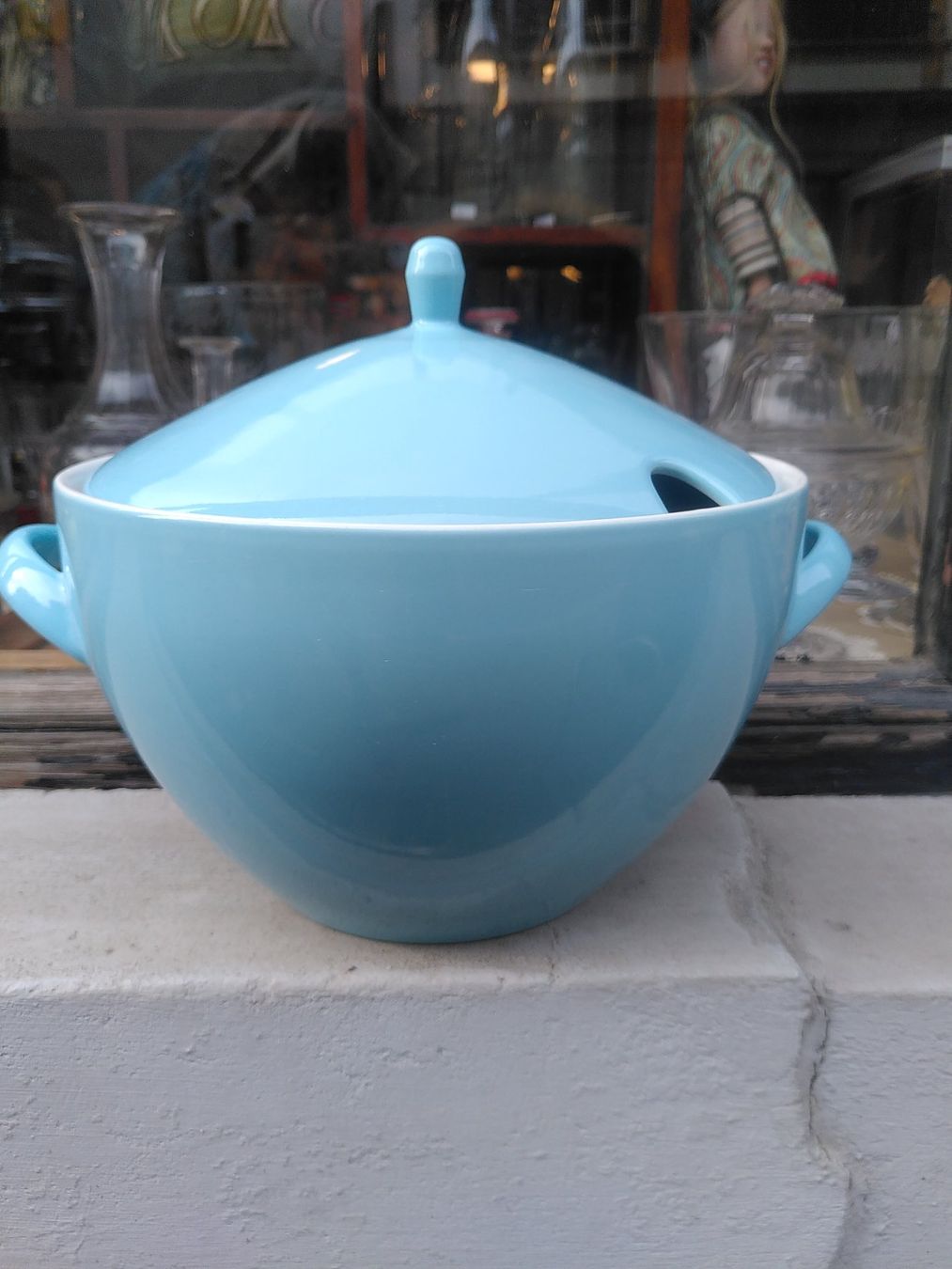 Rössler Ciotole: vintage soupière roessler blau – Usato da Vuiteboeuf venduto da broticaire 6