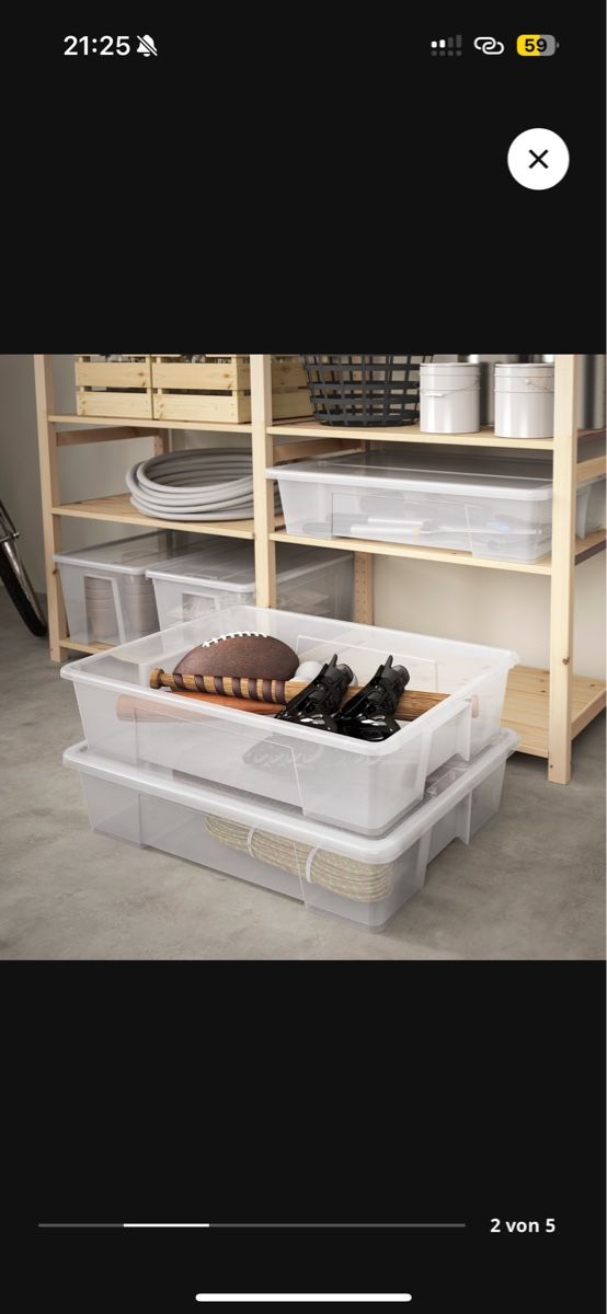Altro in Decorazioni & Accessori: IKEA SAMLA BOX MIT DECKEL – Usato da Zürich venduto da BKana