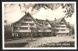 AK Heiden, Blick auf die Pension Nord