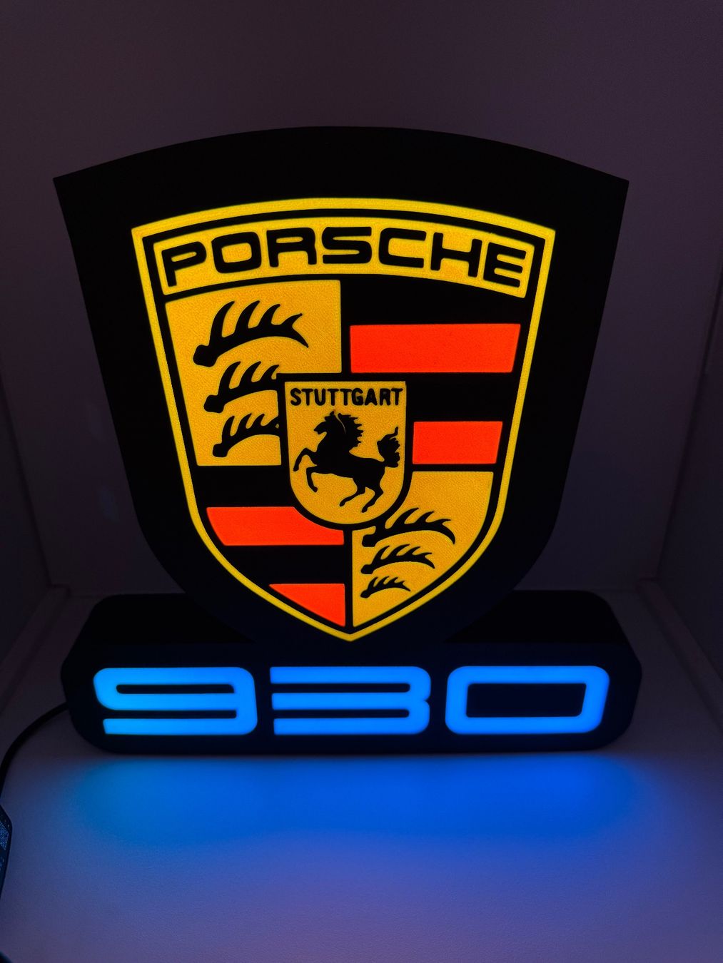 Lampade: Lightbox lumière led Porsche 930 – Nuovo (secondo la descrizione) da Vicques venduto da PAMB3D 8