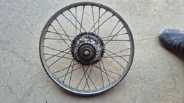 Mofa Puch Felge Original hinten und vorne